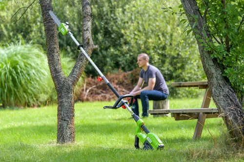 Dispozitiv multifuncțional 4GARDEN AK22MULTI 4garden reîncărcabil: Motocositoare + tuns + tuns gard viu + tuns ramură