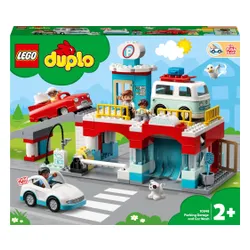 LEGO Duplo Parking piętrowy i myjnia samochodowa (10948)