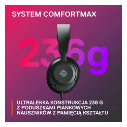 SteelSeries Arctis Nova 1 Siyah Kulaklık (61606)