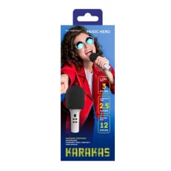 Mikrofon z głośnikiem Bluetooth Music Hero MHMICPARTYK Karaoke 4w1 3W