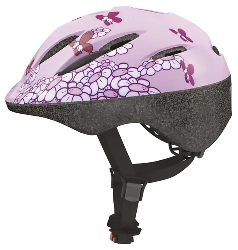 Kask rowerowy ABUS Smooty Zoom Butterfly Różowy dla Dzieci (rozmiar S)