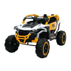 Samochód Na Akumulator M3 4X4 Światła LED Eva Pilot Skóra MP3 Bluetooth