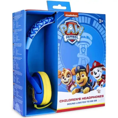 Słuchawki przewodowe OTL Technologies Paw Patrol Chase Nauszne Niebiesko-żółty