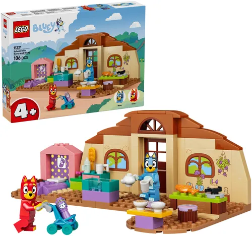 LEGO 11221 Bluey Szkoła z Ryżykiem i Blue