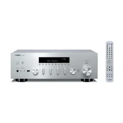 Amplituner Yamaha R-N600A 2.1-kanałowy Wi-Fi Bluetooth AirPlay Srebrny