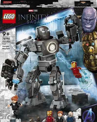 LEGO Marvel Iron Man: Iron Monger ile Pus (76190)