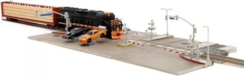 Zestaw pojazdów JADA TOYS Szybcy i wściekli Nano Wyścig z pociągiem 9334915314R00