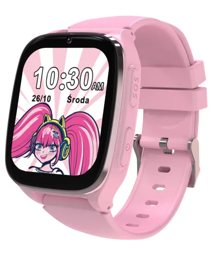 Smartwatch Kiano Watch KID 4G LTE Różowy