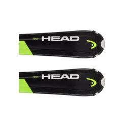 Narty dziecięce HEAD V-SHAPE TEAM + wiązanie HEAD JRS 7.5 z GRIP WALK - Długość (cm) - 117