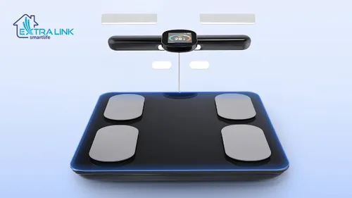 Waga łazienkowa EXTRALINK K-201 Biały