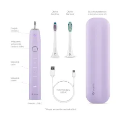 Szczoteczka soniczna TrueLife SonicBrush Clean70 UV Fioletowy