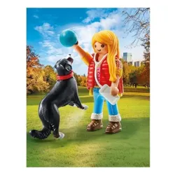 PLAYMOBIL MY LIFE 71738 DZIEWCZYNA Z PSEM PASTERSKIM zestaw dla dzieci 4+