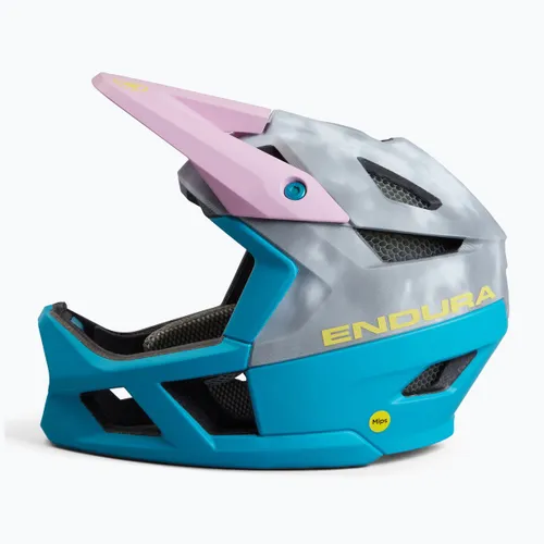 Kask rowerowy Endura MT500 Full Face MIPS dreich grey