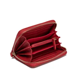 Большой женский кошелек Valentino Ocarina Vps3kk137r Rosso 003