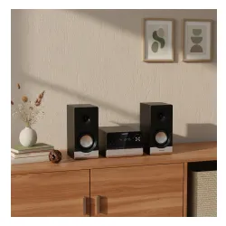 Wieża Blaupunkt MS40.2BT 100W Bluetooth Radio FM Czarno-srebrny