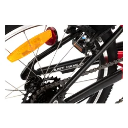 Rower dziecięcy KARBON Superlight 20 cali dla chłopca Czerwony