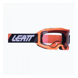 Велосипедные очки Leatt Velocity 4.5 неоновый оранжевый/прозрачный