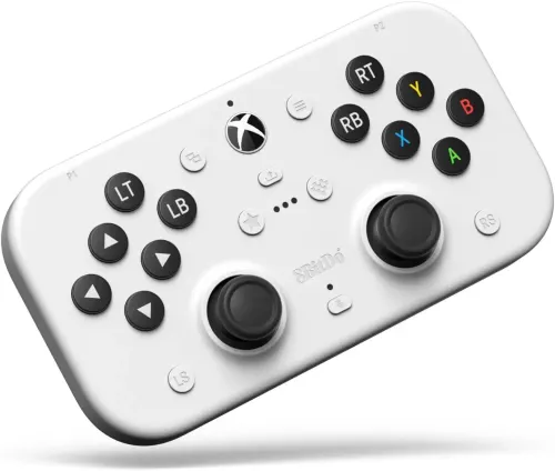 Pad 8BitDo Lite SE 2,4G Wireless do PC Xbox Bezprzewodowy Biały