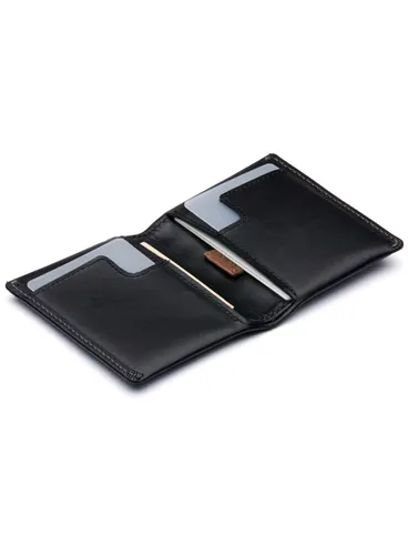 Кожаный кошелек Bellroy Slim Sleeve - черный