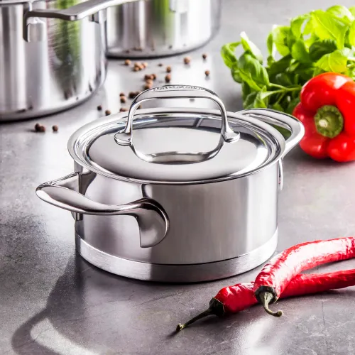 DEMEYERE Atlantis 1,5 l - garnek ze stali nierdzewnej z pokrywką