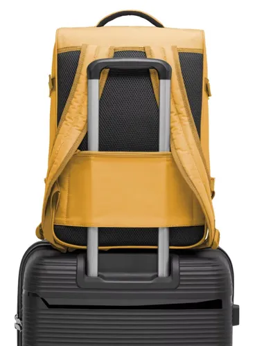 Plecak podróżny Puccini Barbados M - żółty