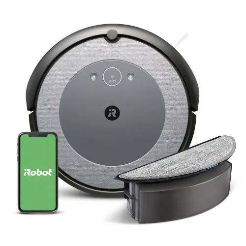 Робот-пылесос iRobot Roomba Combo i5 функция швабры создание карты комнаты 68 дБ