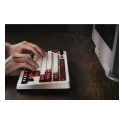 Klawiatura mechaniczna 8BitDo Mechanical Keyboard Fami Edition Kailh Box Brown V2 Brązowy