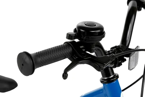 Rower dziecięcy KARBON Superlight 18 cali dla chłopca Niebieski