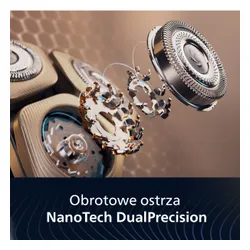 Golarka PHILIPS Seria i9000 Prestige Ultra SkinIQ Pro XP9400/31 Na mokro i sucho