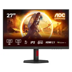 AOC U27G4R - 27'' | Fast IPS | 4K UHD 160Hz Dual Mode