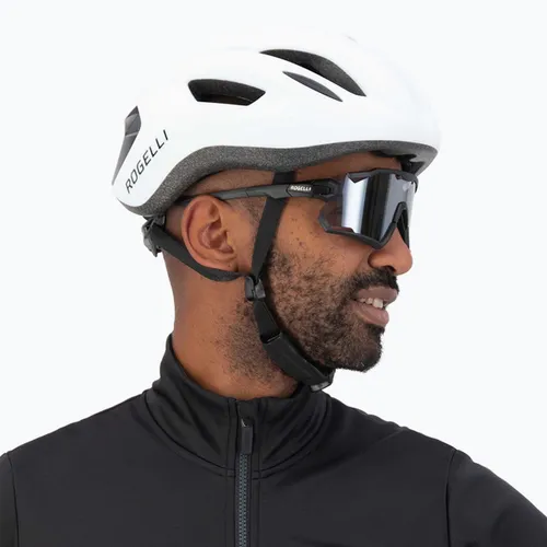 Kask rowerowy Rogelli Cuora white/black