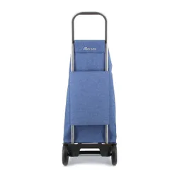Coș de cumpărături cu două roți Rolser Jet Tweed-blue