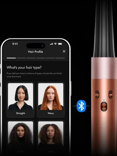 Suszarko-lokówka DYSON Airwrap I.D. Curly+Coily Bursztynowy-jedwab 1300 W