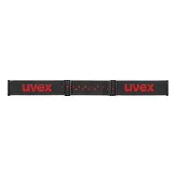 Gogle Uvex Pwdr FM Black matt/Red S2 2025