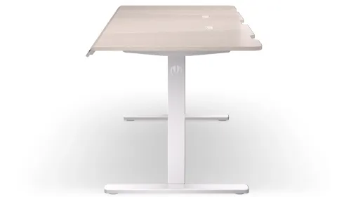 Biurko Endorfy Atlas L Electric Light Wood 150cm Regulacja wysokości Jasne drewno