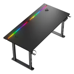 Biurko gamingowe COBRA Electra S CRF1621ELBKRGB Czarny