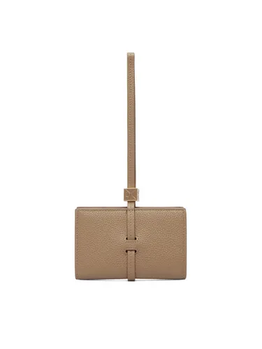 Кошелек Calvin Klein Emblem Hw Pebble Wallet On Strap LV04F1130G