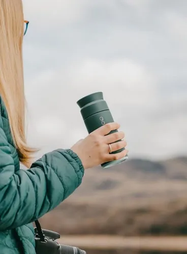 Kubek termiczny Ocean Bottle Brew Flask 0,35 l - forest green