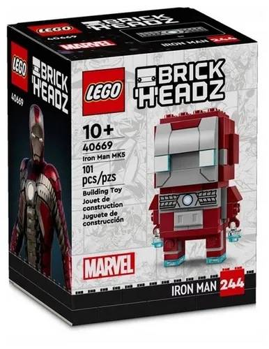 LEGO BrickHeadz 40669 Figurka Iron Man MK5