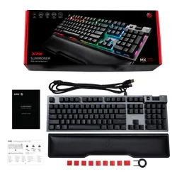 Klawiatura ADATA XPG Summoner Cherry MX Blue (SUMMONER4B-BKCWW)