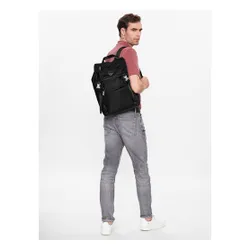 Rucsac inteligent din nailon Guess Certosa HMECRN P3390 BLA