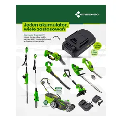 Piła akumulatorowa GREENSO UAO009
