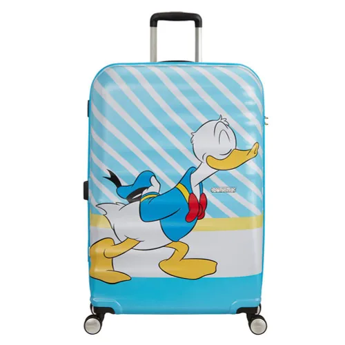 Bavul büyük American Tourister Wavebreaker Disney-Donald blue kiss