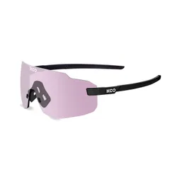 Okulary przeciwsłoneczne Koo Supernova black matt/photochromic pink