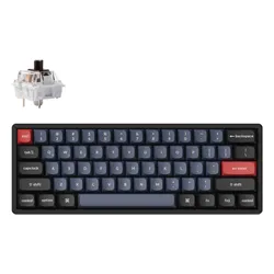 Klawiatura KEYCHRON K12P-J3 Wireless K Pro Brown RGB Czarno-niebieski