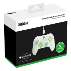 Pad 8BitDo Ultimate Mini Wired Controller do Xbox, PC Przewodowy Zielony