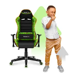 Fotel HUZARO Ranger 6.0 Pixel Mesh Czarno-zielony