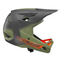 Kask rowerowy LAZER Chase KinetiCore Zielono-szary MTB (rozmiar M)