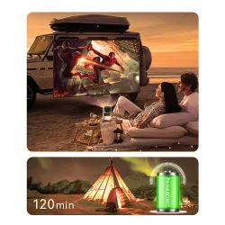 Projektor MANTA MultiVision Portable HD (1280 x 720), 250 ANSI lumen, Wi-Fi, Bluetooth