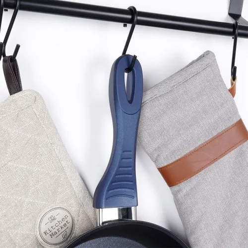 Patelnia diamentowa nieprzywierająca ze szklaną pokrywką DIAMANT 28 cm